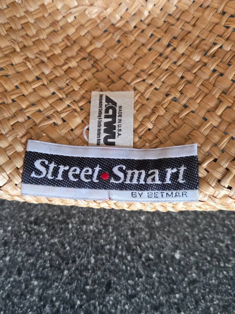 Street Smart by Betmar Straw Hat 7.25